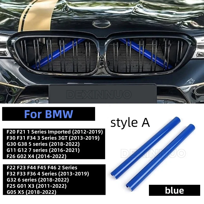 Sleek Automotive Front Grille Trim Strips