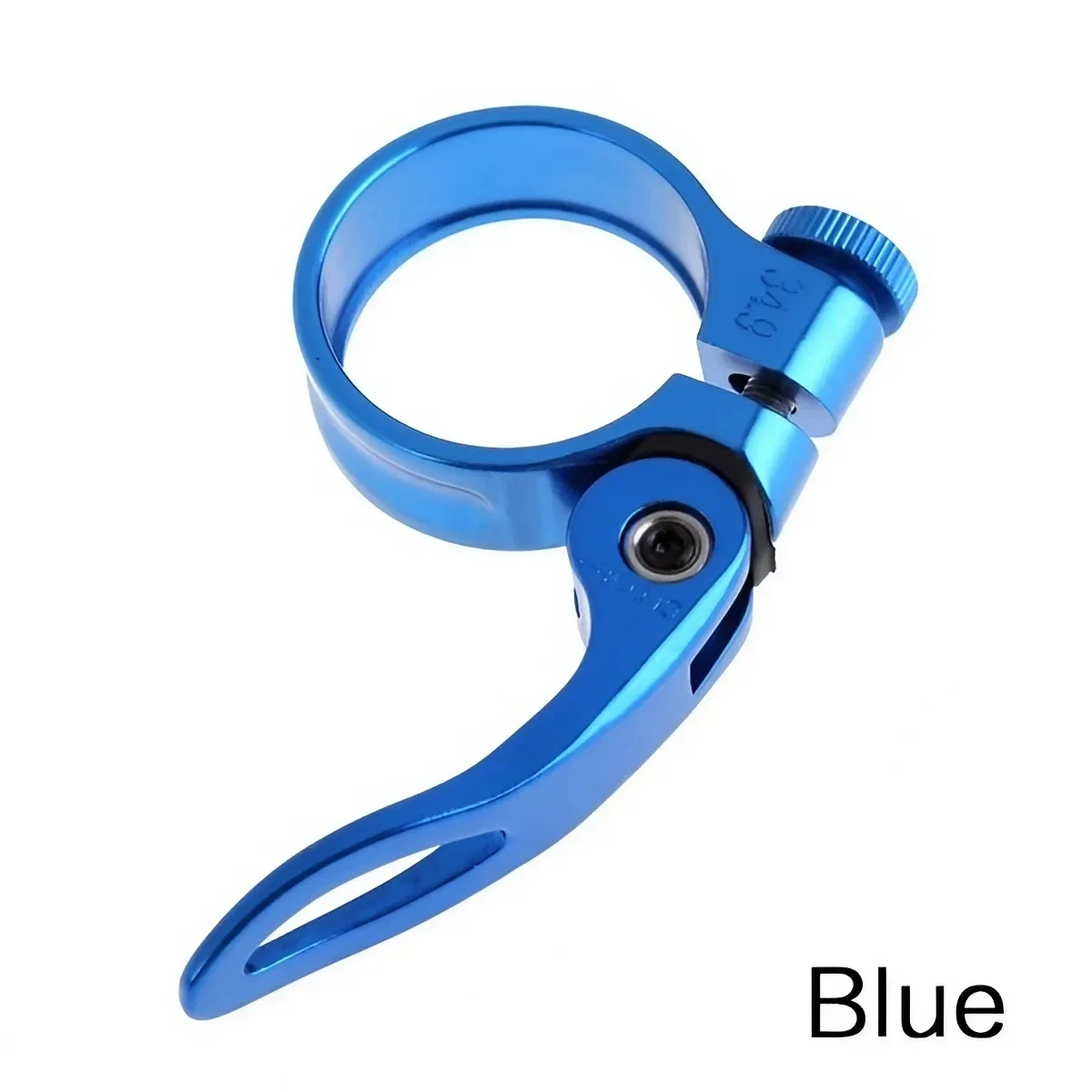 Aluminum Alloy Quick Release 31.8mm Bike Seat Post Clamp Bicycle Saddle Holder Lightweight Cycling Accessory