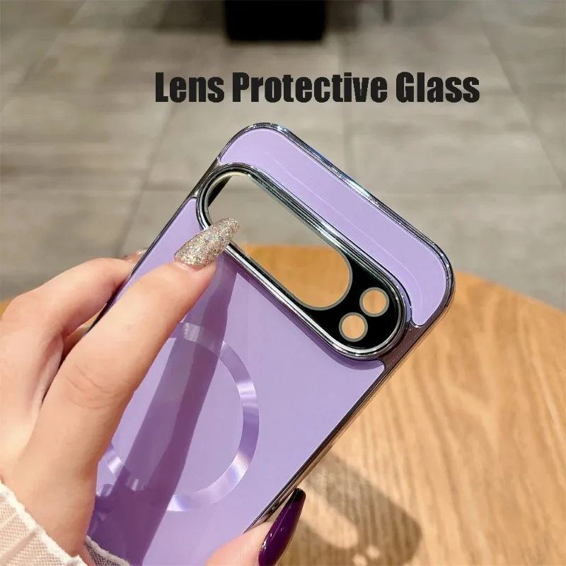Magnetic Matte Lightning Shockproof Protective Case