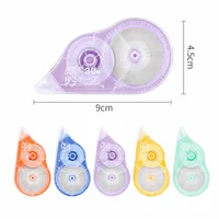 5Pcs/Set Correction Tape Roller 30m*5mm White Sticker Tape Simple Error Eraser Tape Student Stationery School Supplies 150m New 6