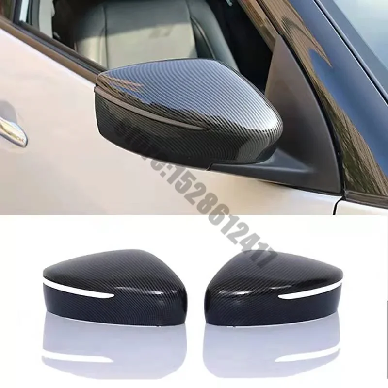 

for NISSAN NOTE VERSA E12 2017-2020 ABS Chrome Door Side Mirror Cover Trim Rear View Cap Overlay Molding Garnish