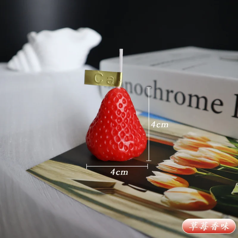 Strawberry Low Temperature Candles48Soy Wax Sex ToyssmWax Drip Props Couple Bed Flirting Training Tools