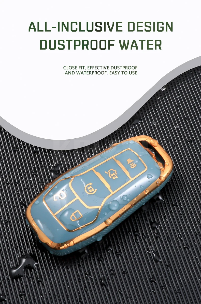 TPU Car Remote Key Case Cover Fob per Ford Fusion Mondeo Mustang F-150 Explorer Edge 5 pulsanti Protector Shell Bag accessori 10 TPU Car Remote Key Case Cover Fob per Ford Fusion Mondeo Mustang F-150 Explorer Edge 5 pulsanti Protector Shell Bag accessori - S0aa6316f62774c69a33061947dfcf8fct