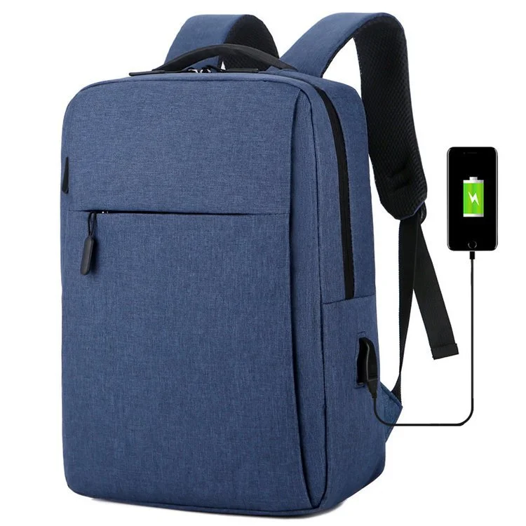 thumbnail image 1 of Mochila de gran capacidad para hombre, mochila de viaje de negocios con sentido Premium, bolso de ocio para tableta con puerto de carga USB, 1 of 5
