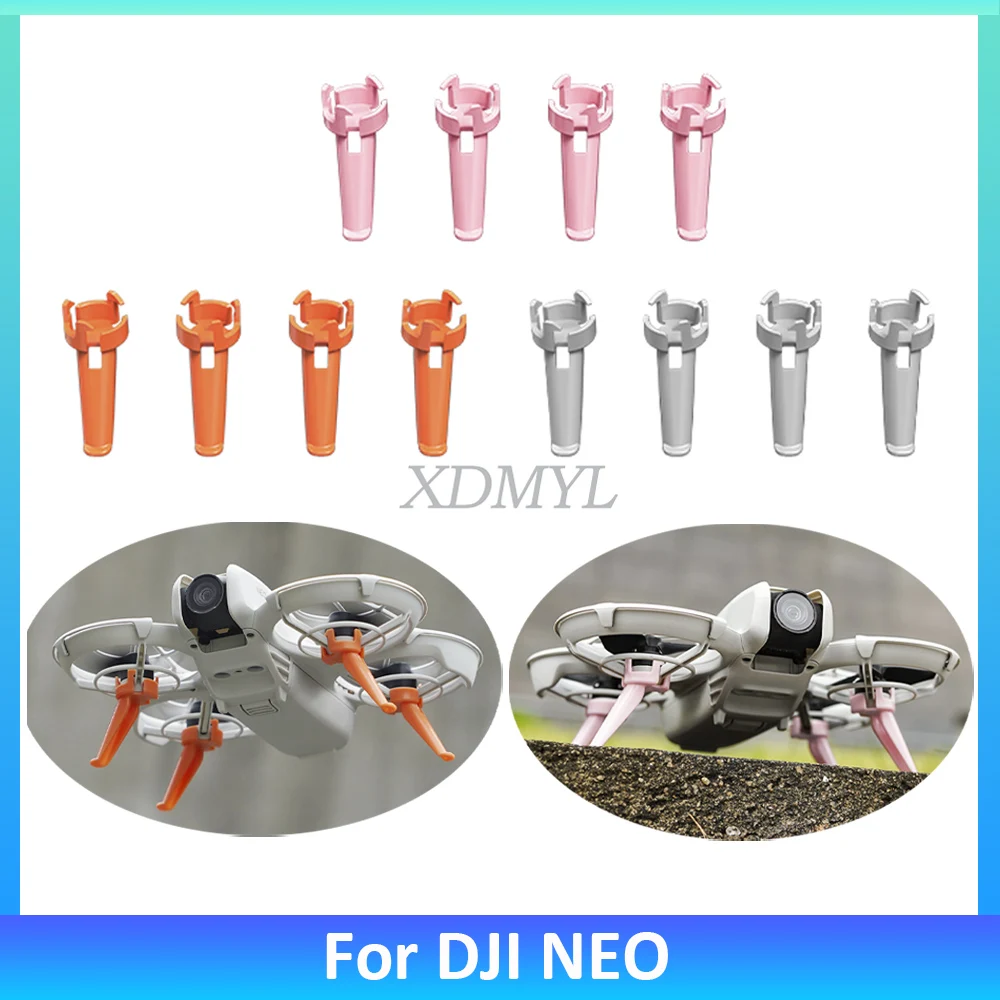 For DJI Neo Landing Gear Extended Tripod Support Leg Protector Quick Release Feet Extensions Bracket For DJI NEO Drone Accessory