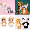 Cute Dinosaur Animal Monster Doll Clothes Fox Tiger Doll Clothing Accessories For Dod,Ob11,Obitsu 11,Molly, Gsc,1/12 Bjd Doll 1
