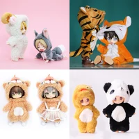 Cute Dinosaur Animal Monster Doll Clothes Fox Tiger Doll Clothing Accessories For Dod,Ob11,Obitsu 11,Molly, Gsc,1/12 Bjd Doll 1
