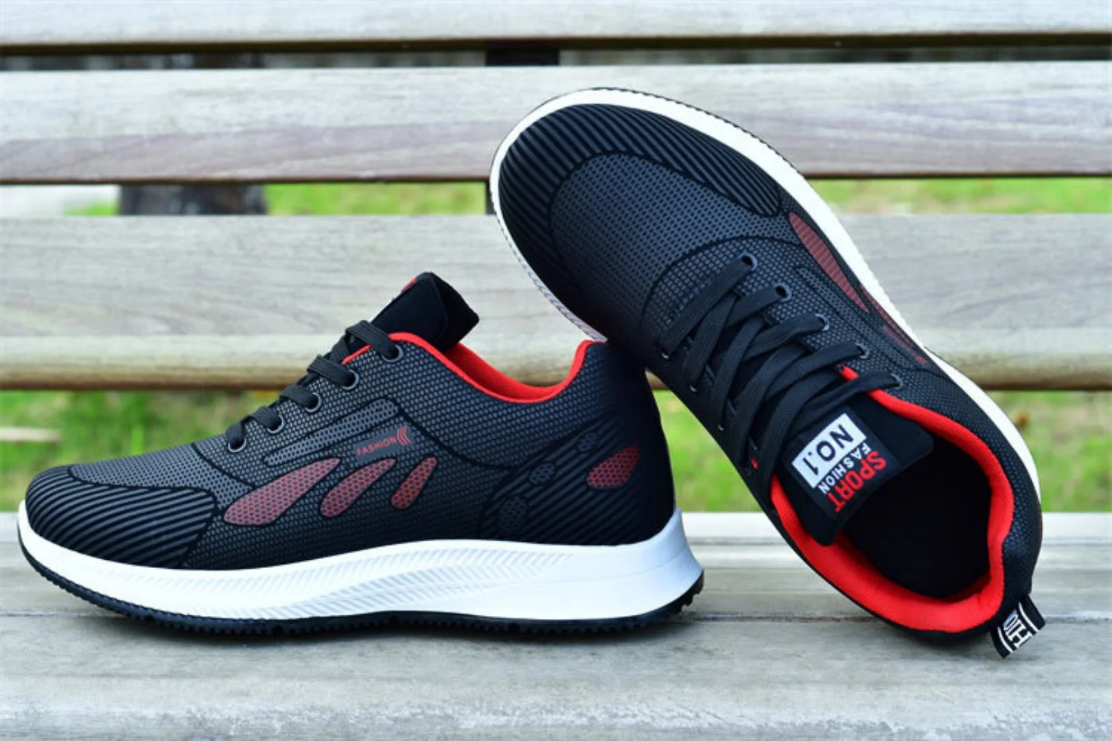 2024 Men's sneakers Sports large size men's board shoes trendy shoes men's casual running shoes