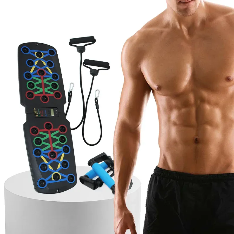 Folding Push-up Board Support Muscle Exercise Multifunctional Table Portable Fitness Equipment