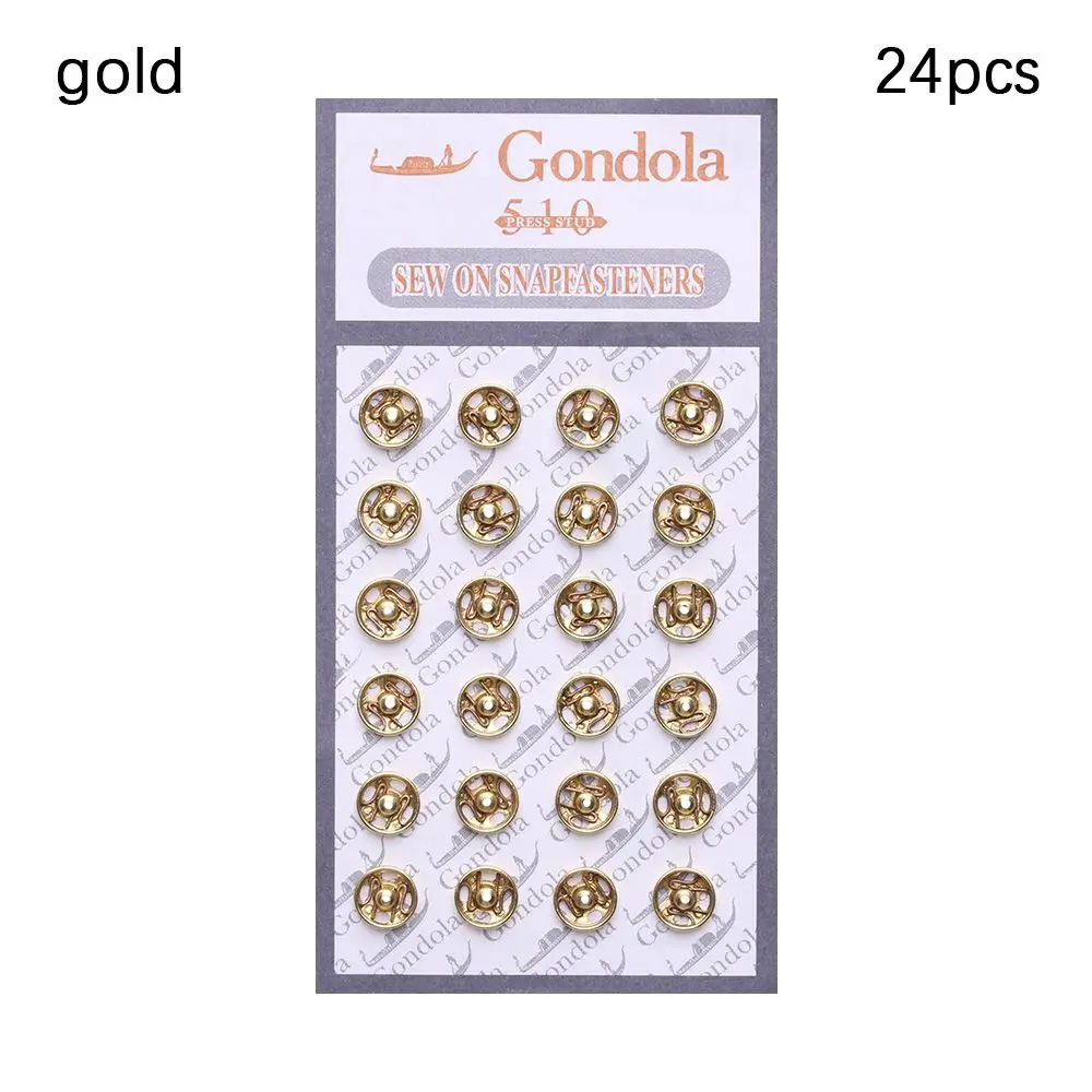 Mini Button Buckle DIY Doll Clothes Sewing Buckle 5mm Metal Buckle Cute Invisible Snap for Doll Clothing Sewing Accessories