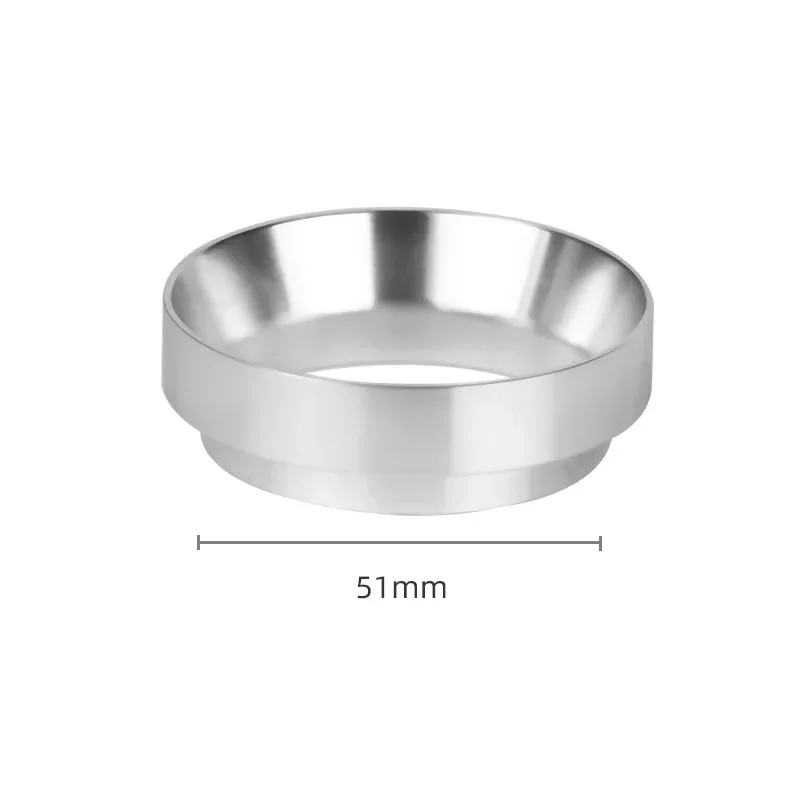 스테인레스 스틸 에스프레소 도징 깔때기 커피 도징 링, Breville Portafilter용, 54mm, 58mm 호환