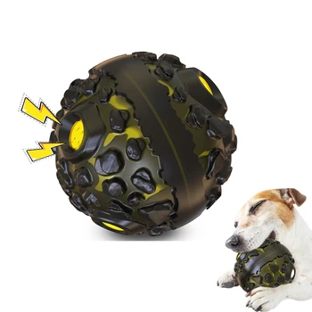 Durable Squeaky Dog Chew Ball 1