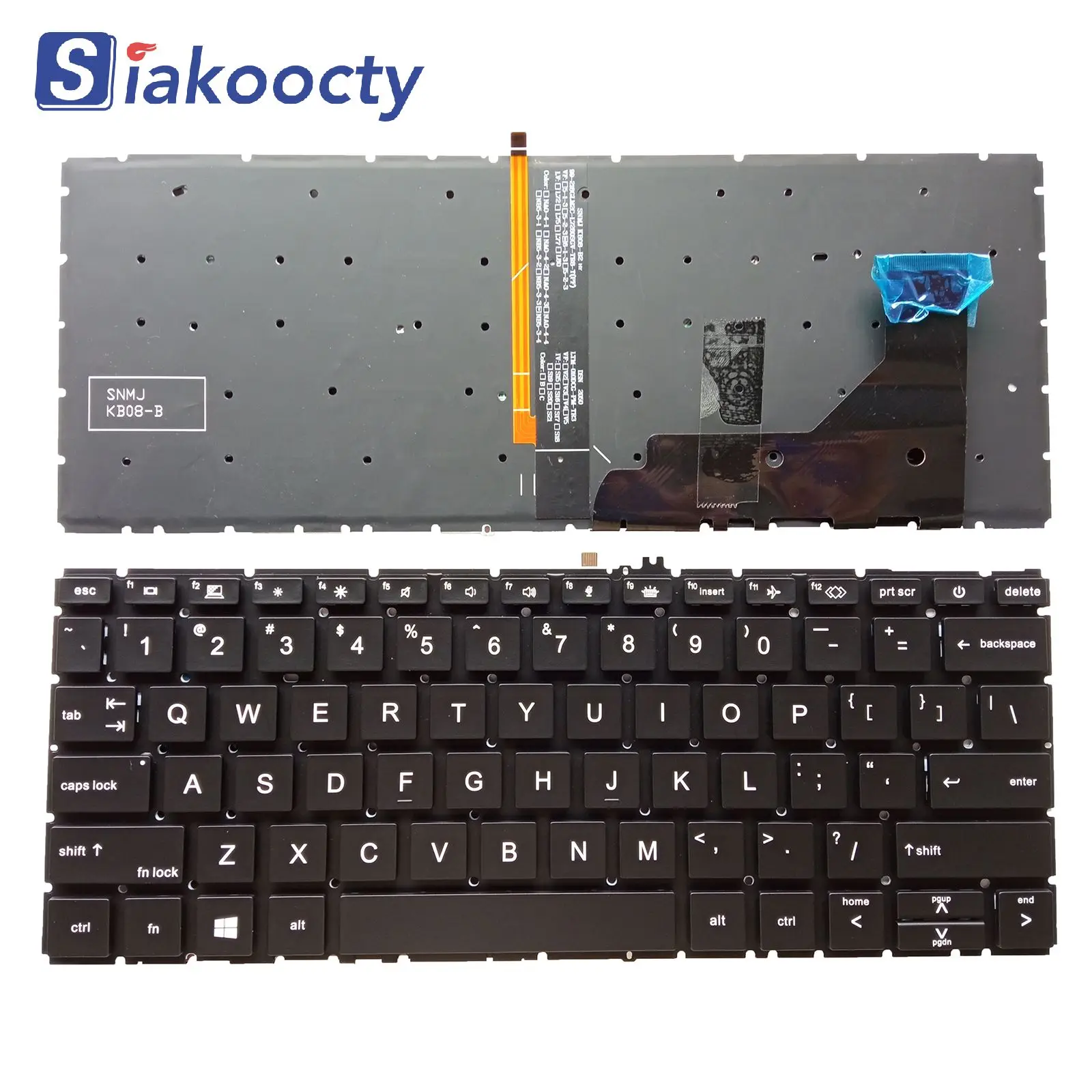 

Backlit US Keyboard for HP EliteBook 830 G7 830 G8 835 G7 Laptop 13.3 in