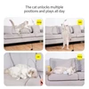Interactive Cat Toy Handfree Cat Stick Kitten Playing Teaser Wand Toy Suction Cup Feather Wand Pet Supplies Simulation Feather 4