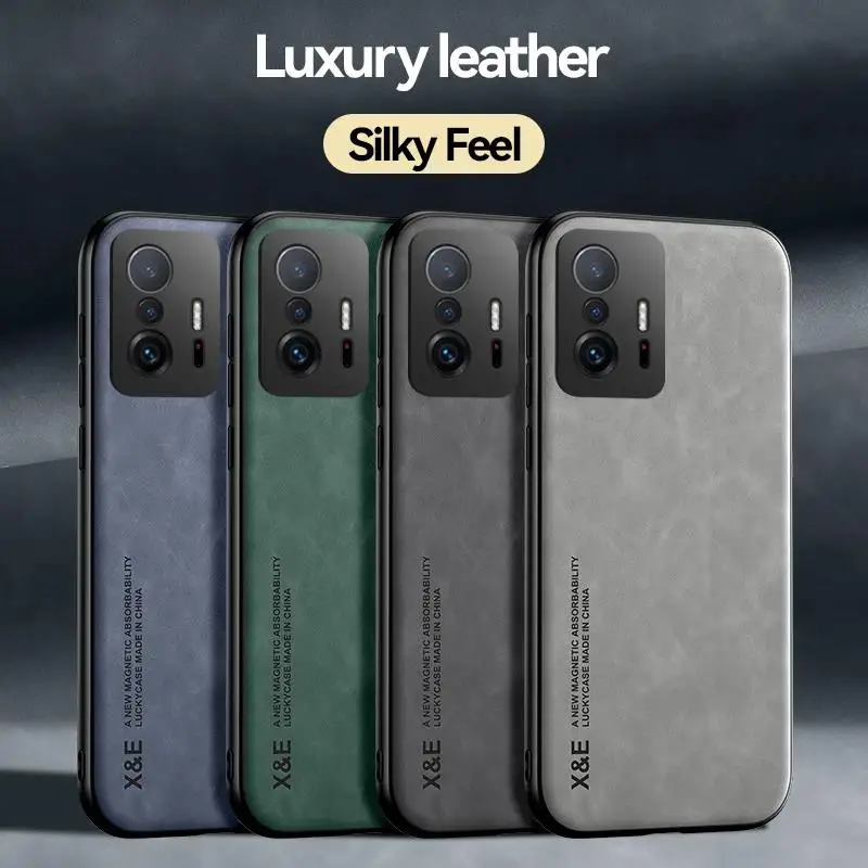 Premium Magnet Leather Shockproof Case Cover
