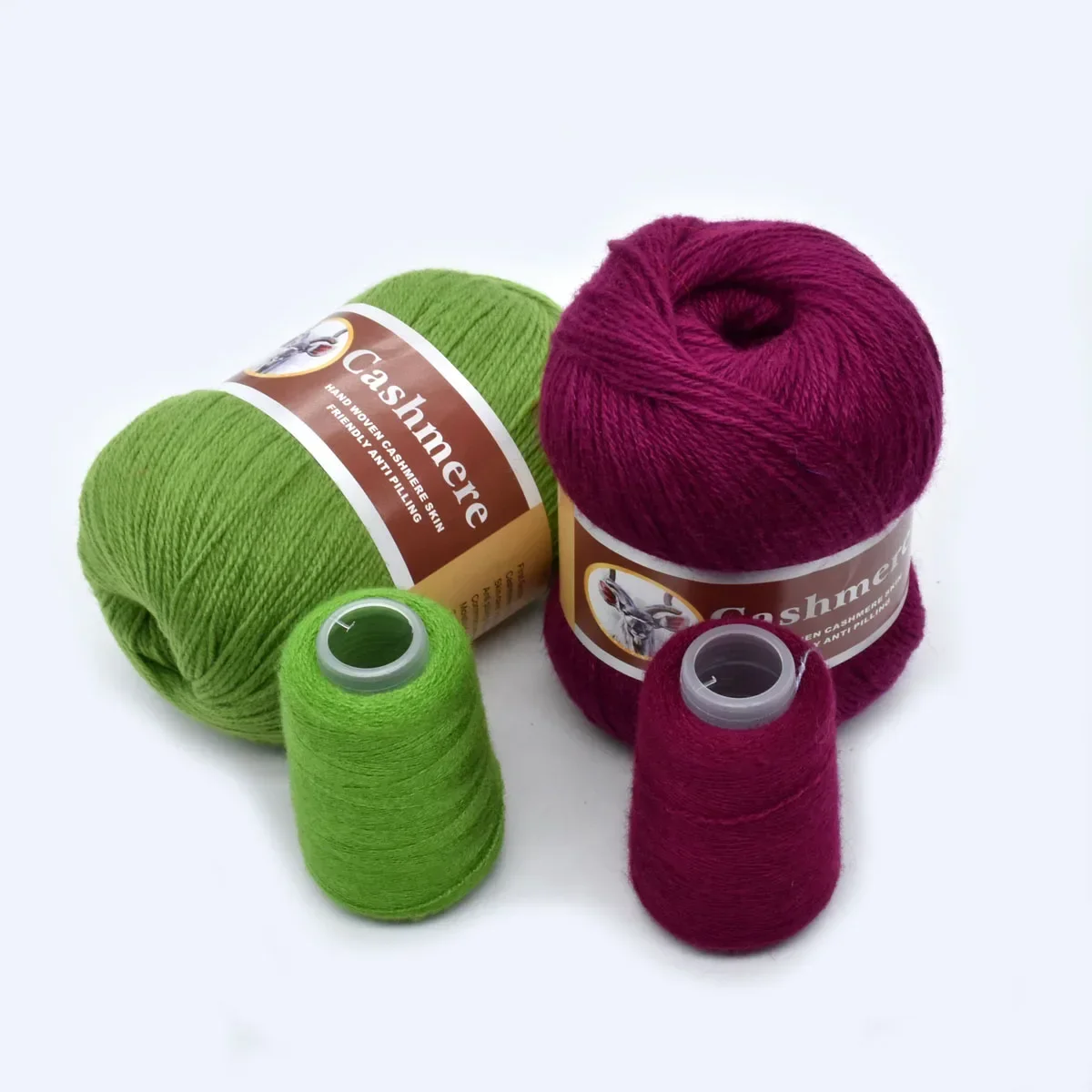 Cashmere Yarn Knitting Hand-knitted High-grade Worsted Woolen Wool  for Cardigan Hat Sweater Mongolian Cashmere Thread 6Sets 5