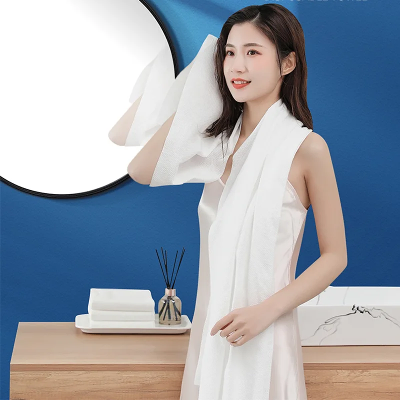 Compressed Disposable Bath Towel 70x140cn Large Thick Travel Quick-Drying Trip Essential Shower Washable Cloth disposable bath towel