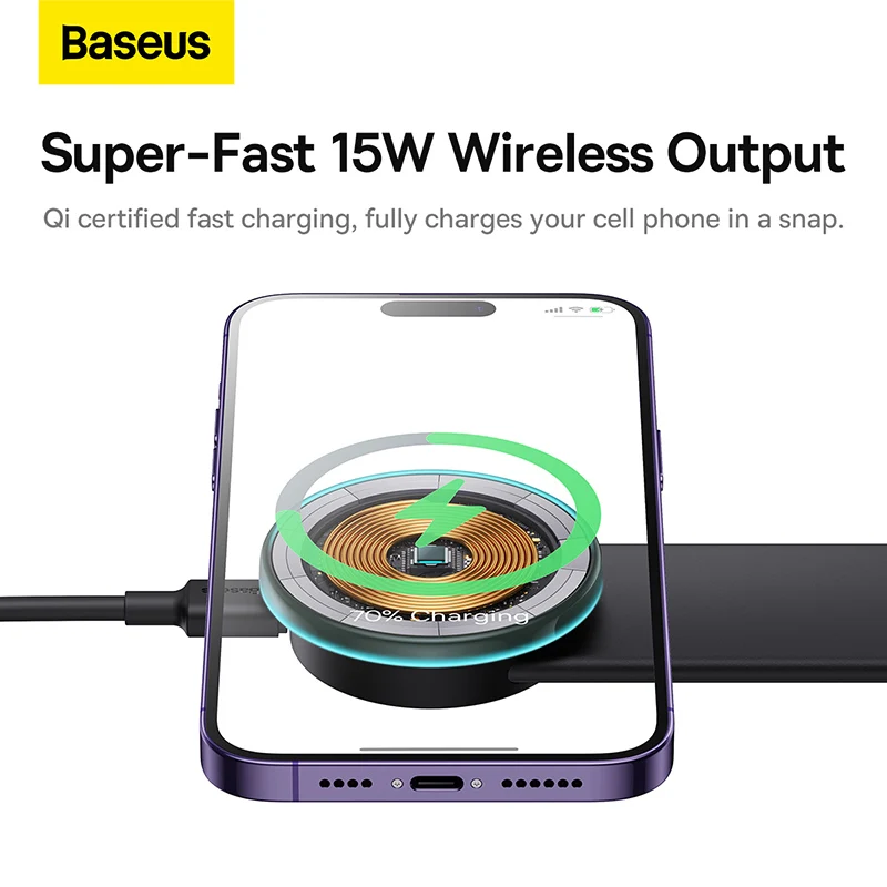 Iphone 15W Magnetic Wireless Charging Pad 2