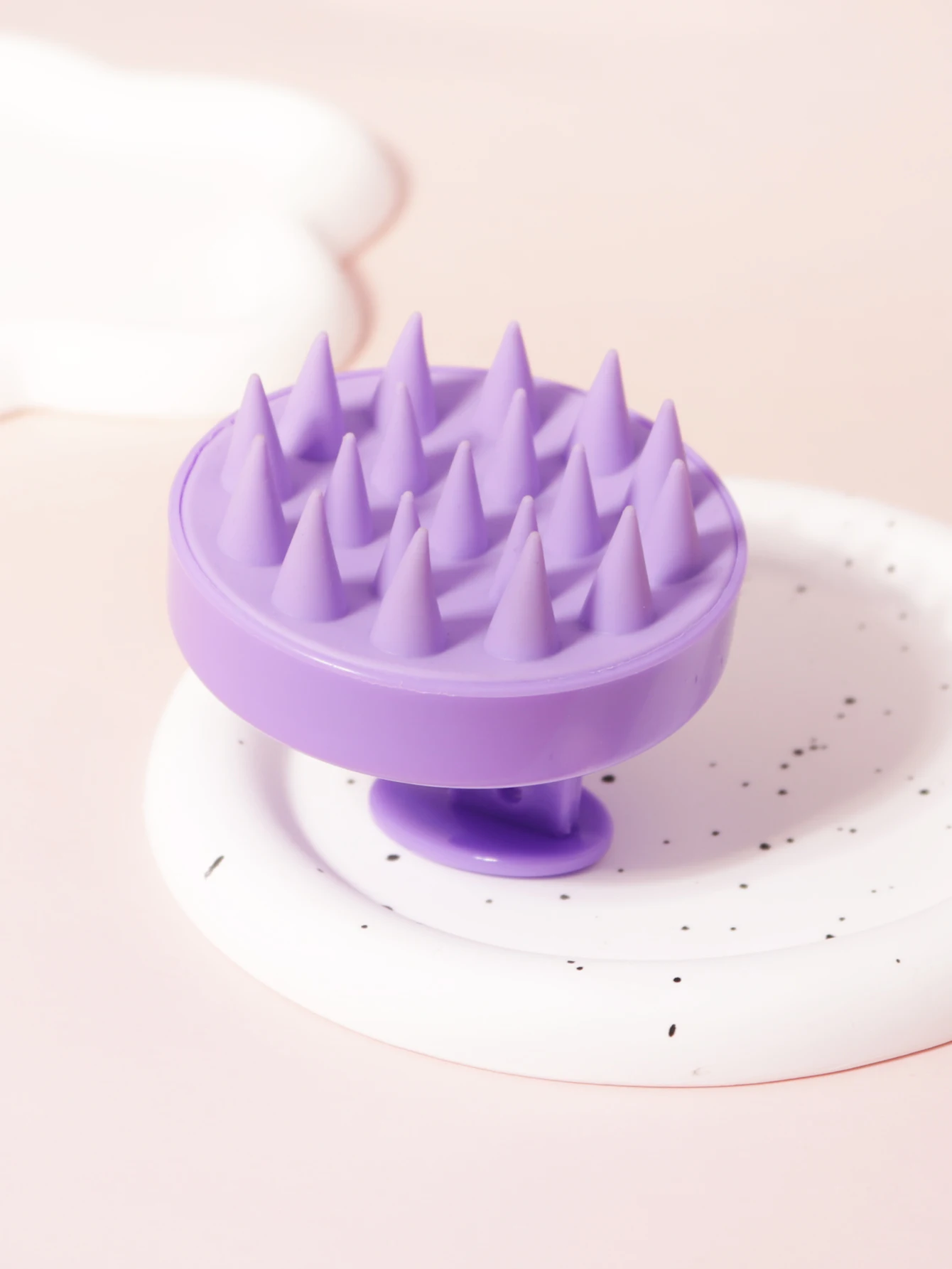 1PCS scalp massager shampoo brush, scalp cleaning brush, silicone, for dandruff removal, hair growth brush 3
