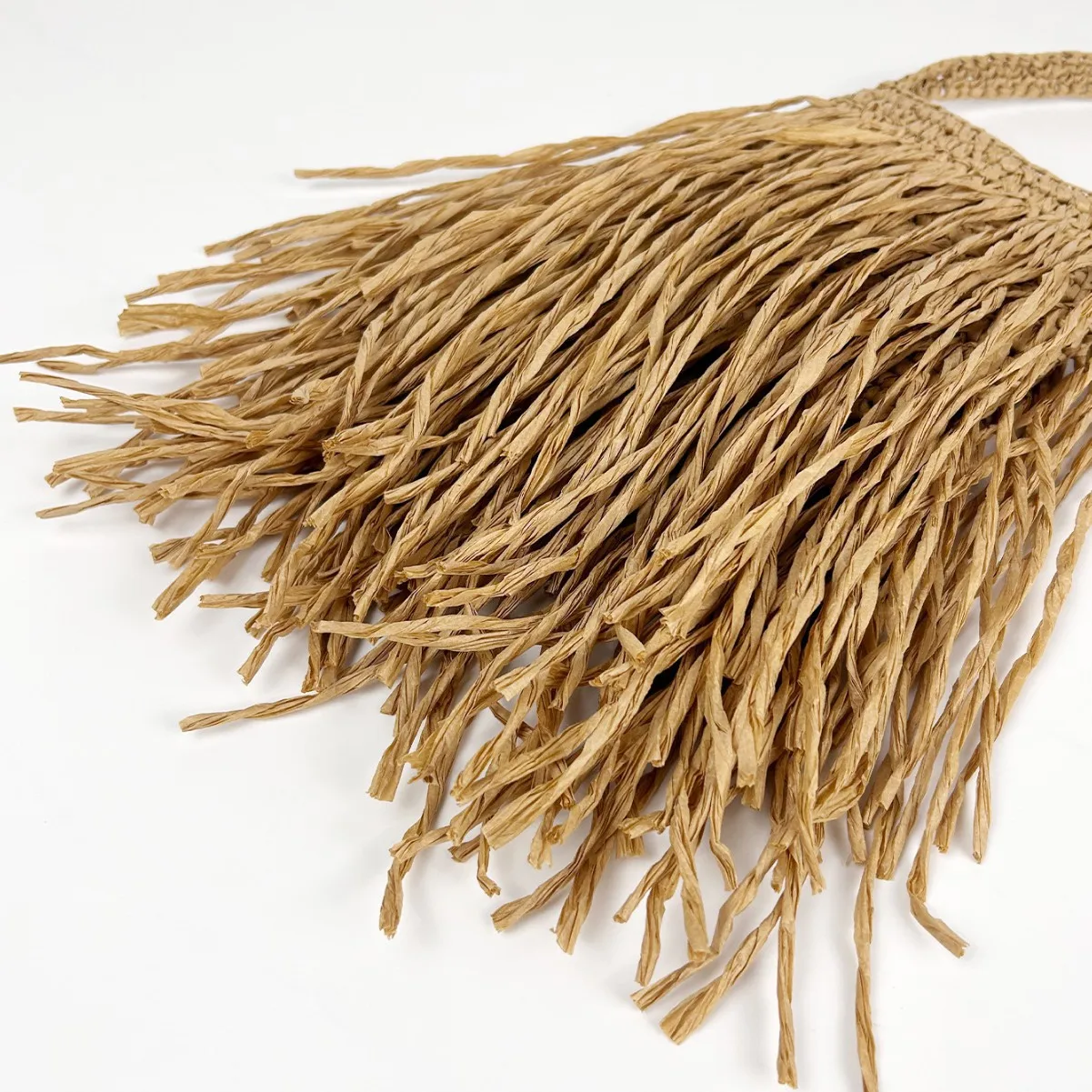 Casual Tassel Woven Women Shoulder Bags Handmade Fringe Lady Handbags Summer Beach Tote Bag Shopper Purse for Vacation