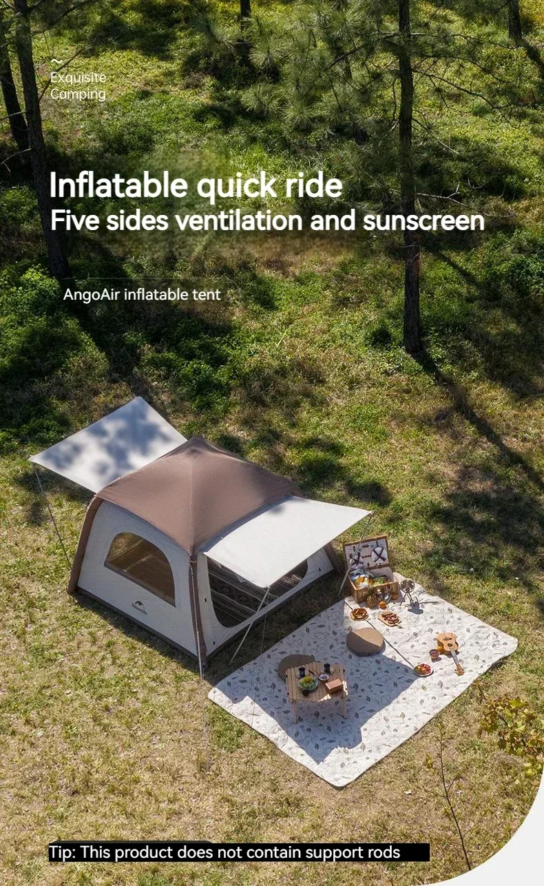 Portable Tent Coody Inflatable Camping Air Waterproof Type Campaign House 3 People Ultralight Beach Canopy One-touch Shelter 4 Portable Tent Coody Inflatable Camping Air Waterproof Type Campaign House 3 People Ultralight Beach Canopy One-touch Shelter 1