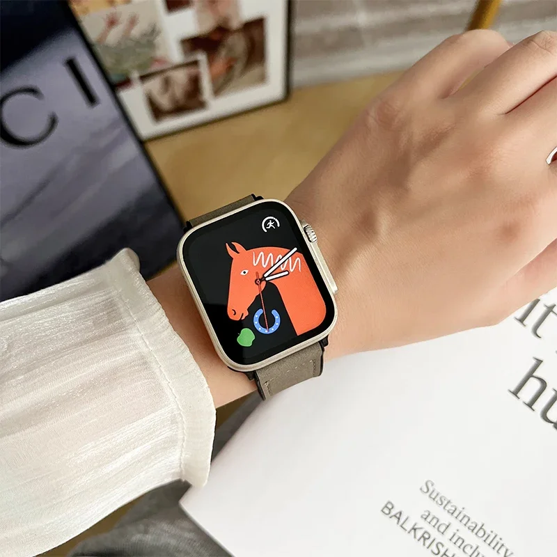 Premium Leather Magnetic Strap