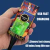 Kemei KM-RS7098 Titanium Double Foil Reciprocating Shaver Professional Barber Finishing Electric Men Razor Graffiti Pattern 4