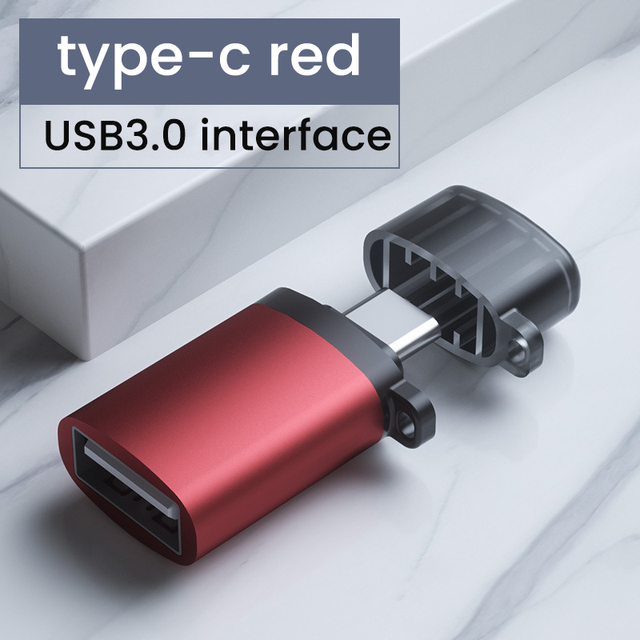 3.0 Converter USB Type C OTG Adapter USB C Male To Female Converter For Macbook Samsung USB Type-C Converter For Laptops