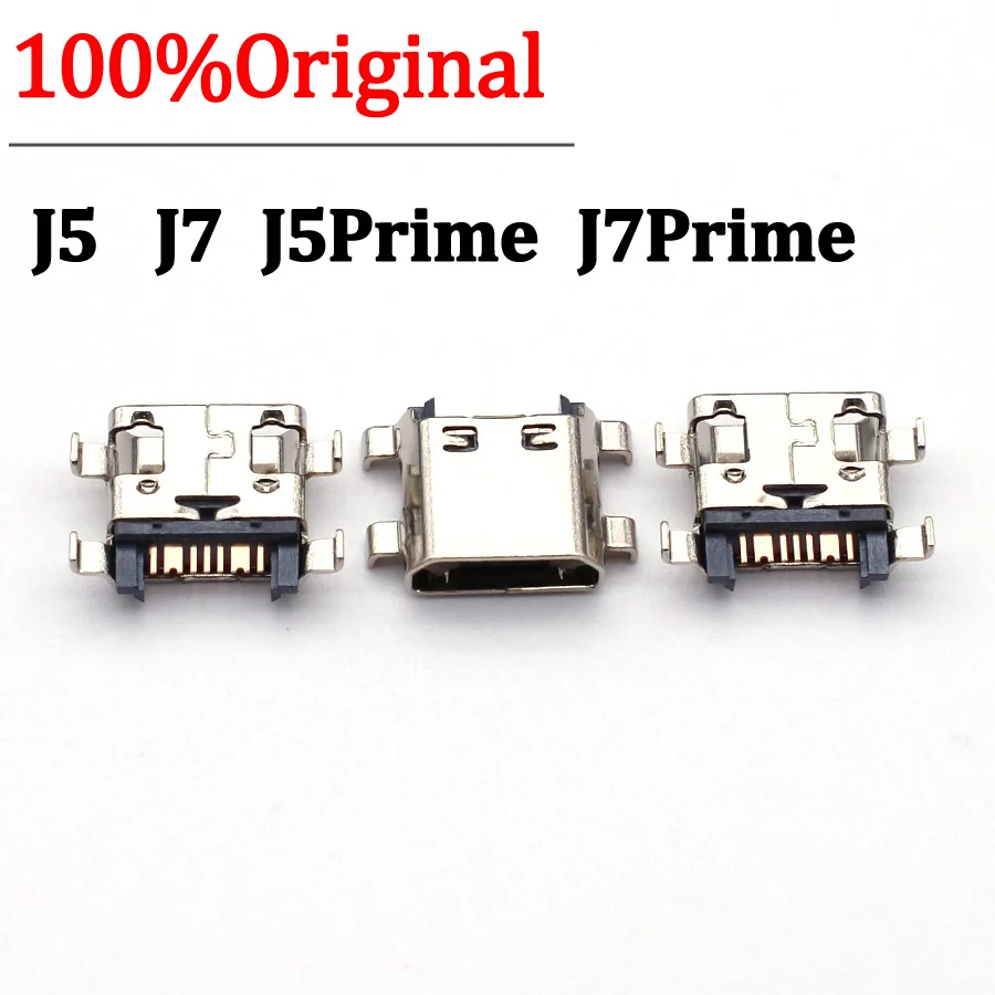 

50pcs/lot New Charger Micro USB Charging Port Dock Connector Socket For Samsung J5 Prime On5 G5700 J7 Prime On7 G6100 G530 G532