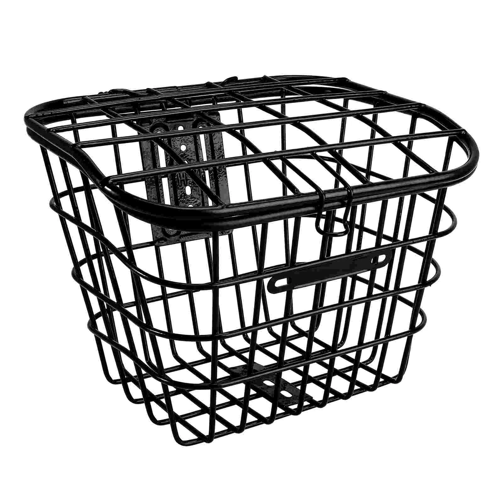 

Bicycle Folding Basket Corrosion Proof Bike for Adults Simple Container Multipurpose Bikes Ornament Storage Gadget Tool