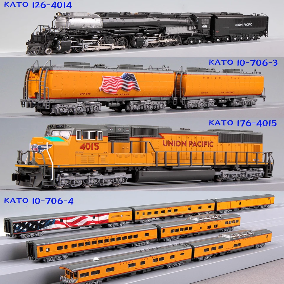 KATO N 1/160 Train Model 126-4014/10-706-3/176-4015/10-706-4