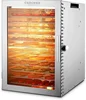 Machine 12 Stainless Steel Trays, 800W Dehydrator for Herbs, 10.9ft² Meat Dehydrator for Jerky,190ºF Temperature 1