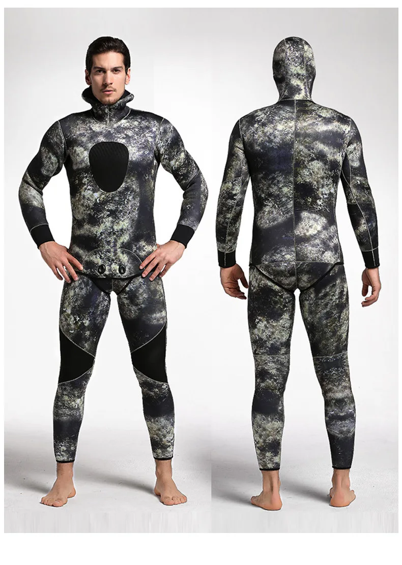 5MM Wetsuit Premium Neoprene Men Scuba Diving and Snorkeling Spearfishing Keep Warm Wetsuits Women Swimming Surfing Diving Suit