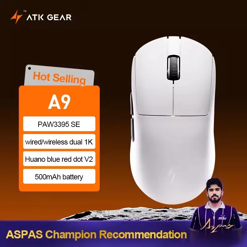 Enhanced Wireless Ultra-Precision Gaming Mouse - Ergonomic Design