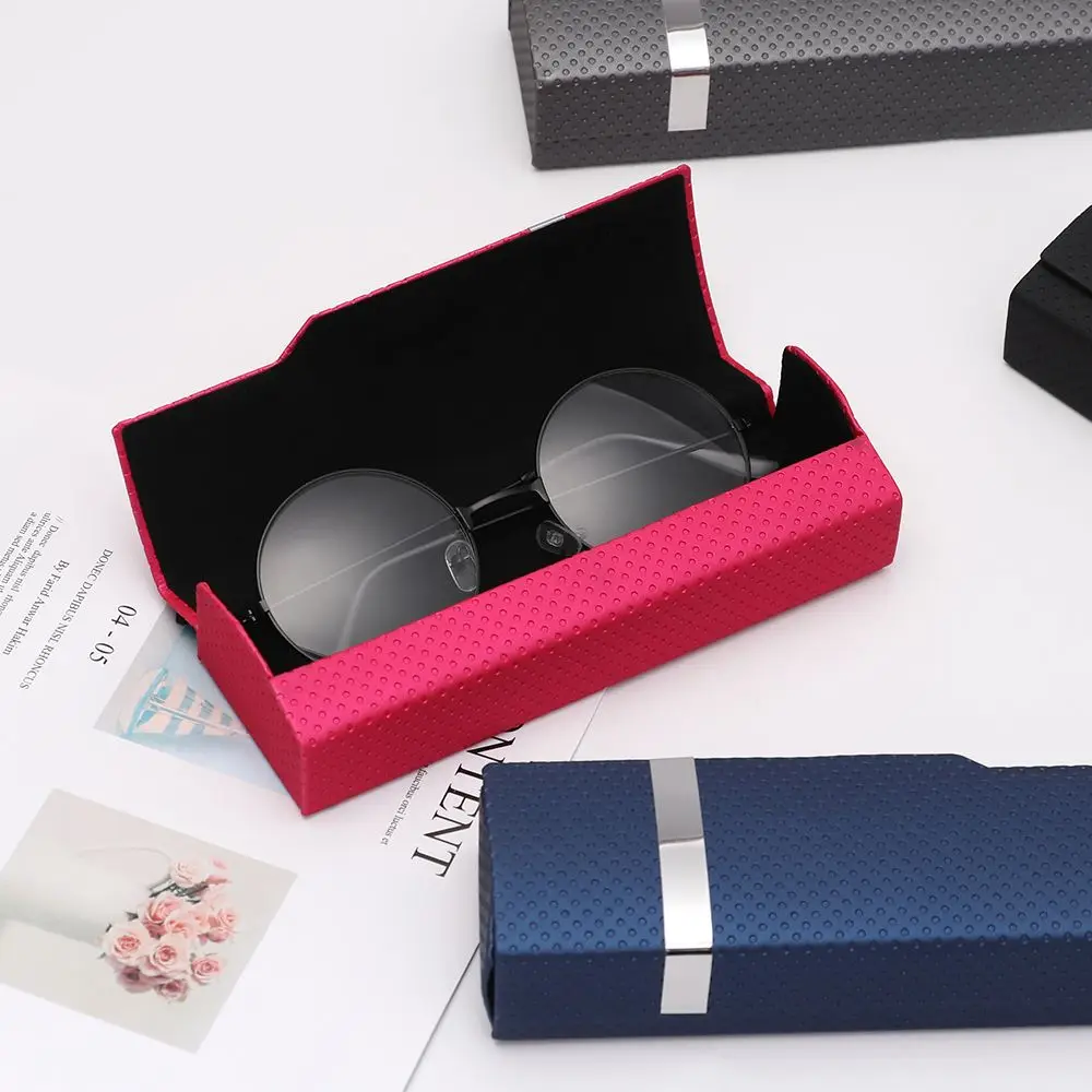 Glasses case zipper eyewear box Glasses Box Hard Case Wood Grain Sunglasses Storage Box Portable Reading Glasses Sunglasses Case Eyewear Protector