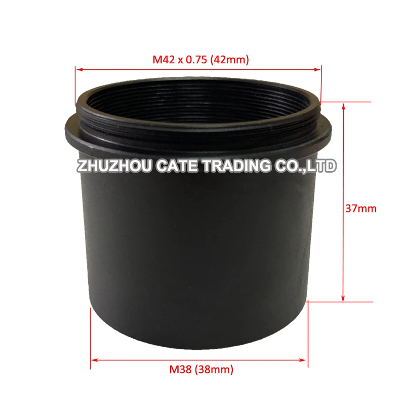 Anello Adattatore Per Microscopio Stereo - Filettatura M52, M48, M42 X 0.75 (Metallo - Foto 11