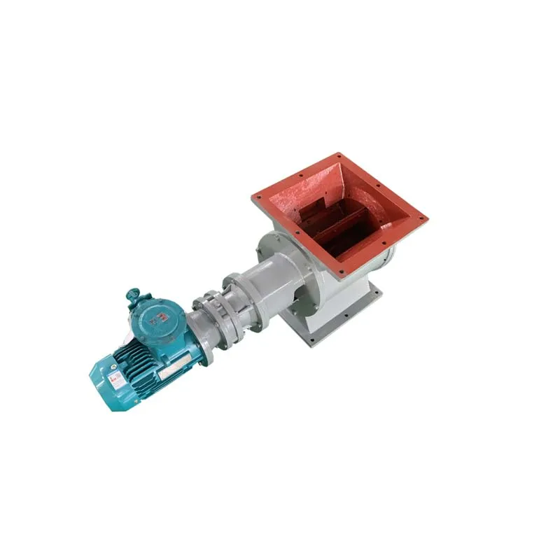 

carbon steel 400mm square discharger Rotary airlock valve