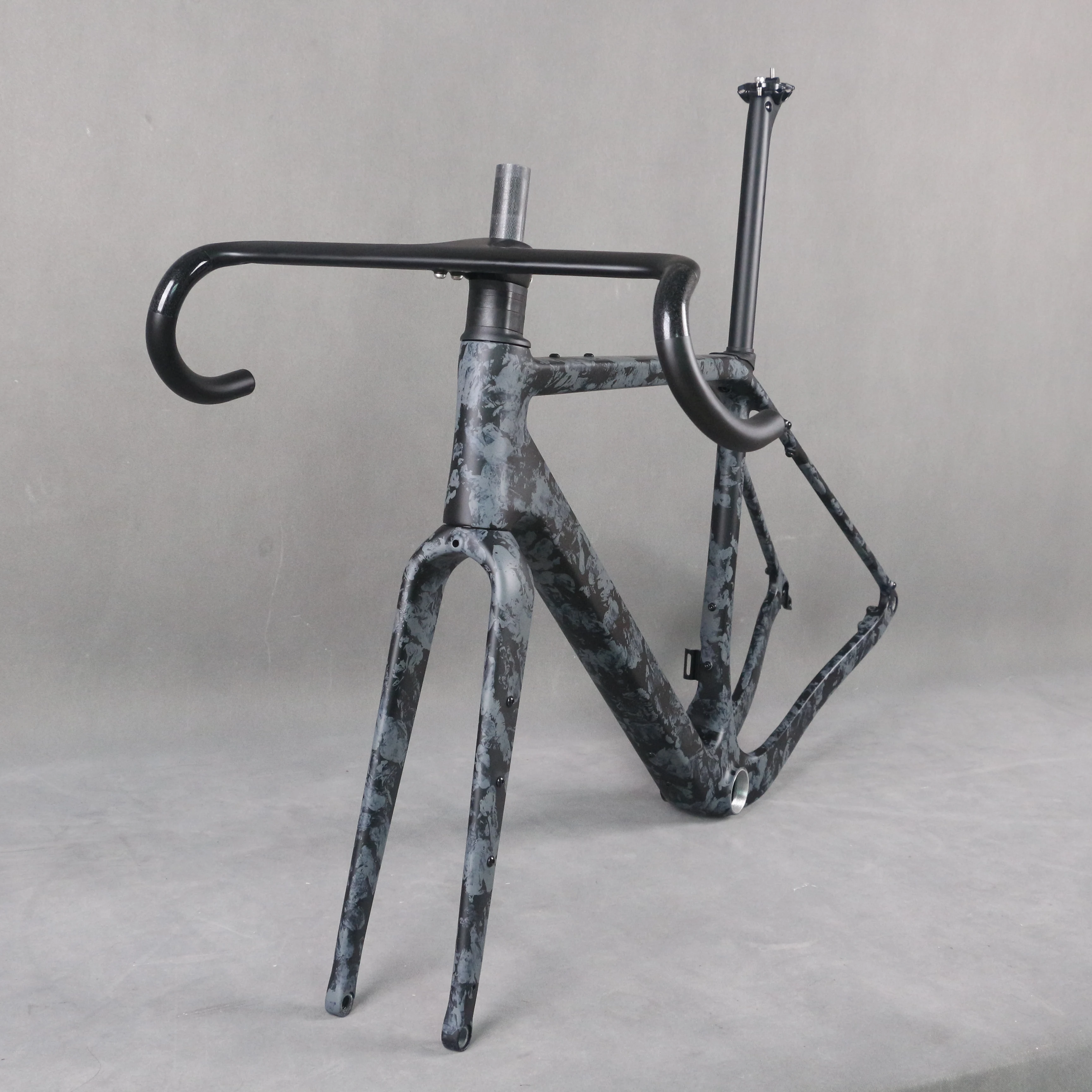 bxt グラベルカ－ボンフレーム BXT カーボングラベルバイクフレーム完全に隠されたケーブル