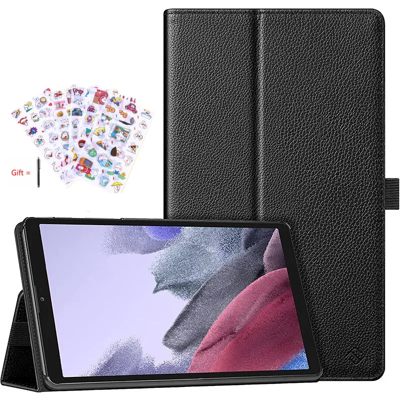 Per Samsung Galaxy Tab A 7 Lite Sm-T220 Per Tab A 8 T290 Coque Per Folio Standing Pu Leather Per Samsung Galaxy Tab A 8 Sm-P200