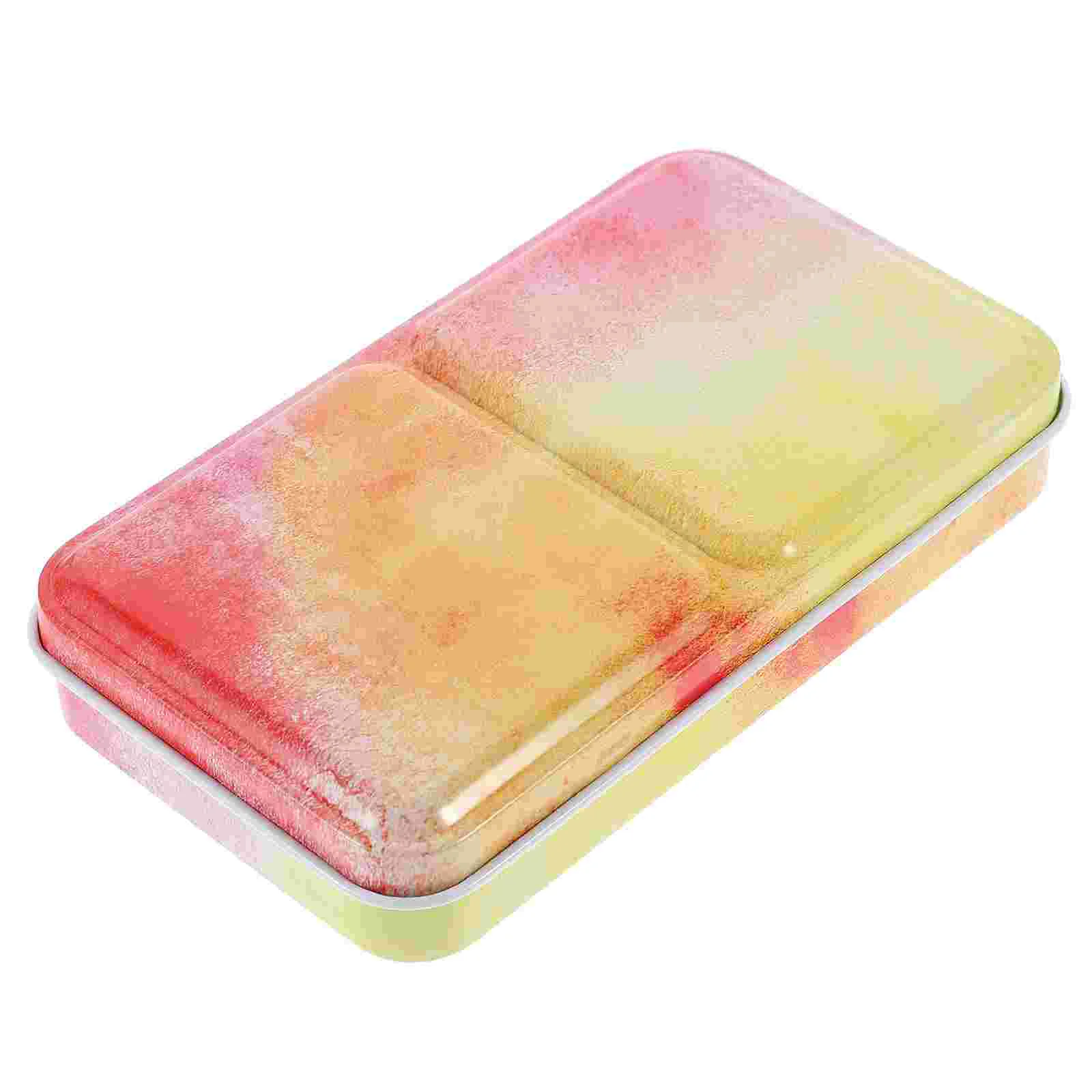

1 Set of Painting Color Mixing Plate Watercolor Pigments Box Painting Color Mixing Box