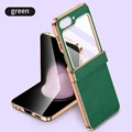 Green with glass