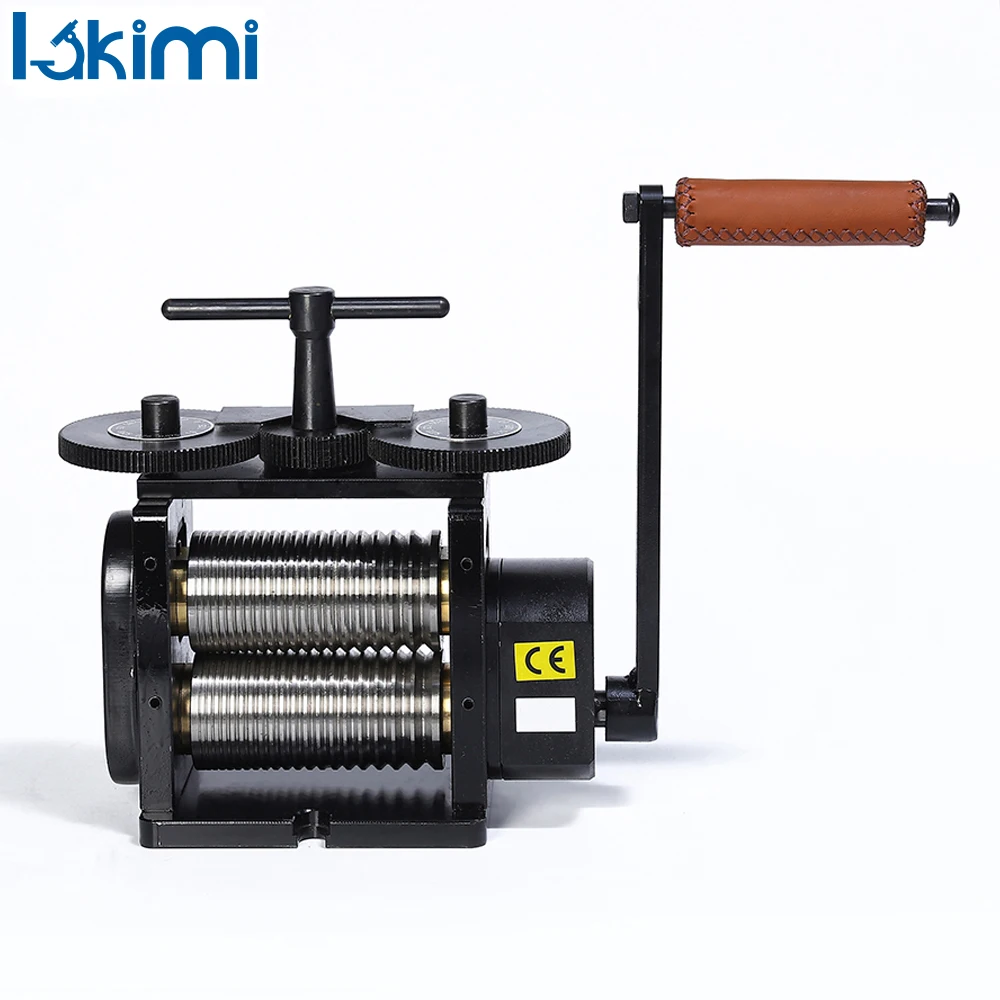 

Manual Rolling Mill Machine For Metal Goldsmith Sheet Wire Flat Pressing Jewelry Roller Making Press Tabletting Tool LK-RM02E