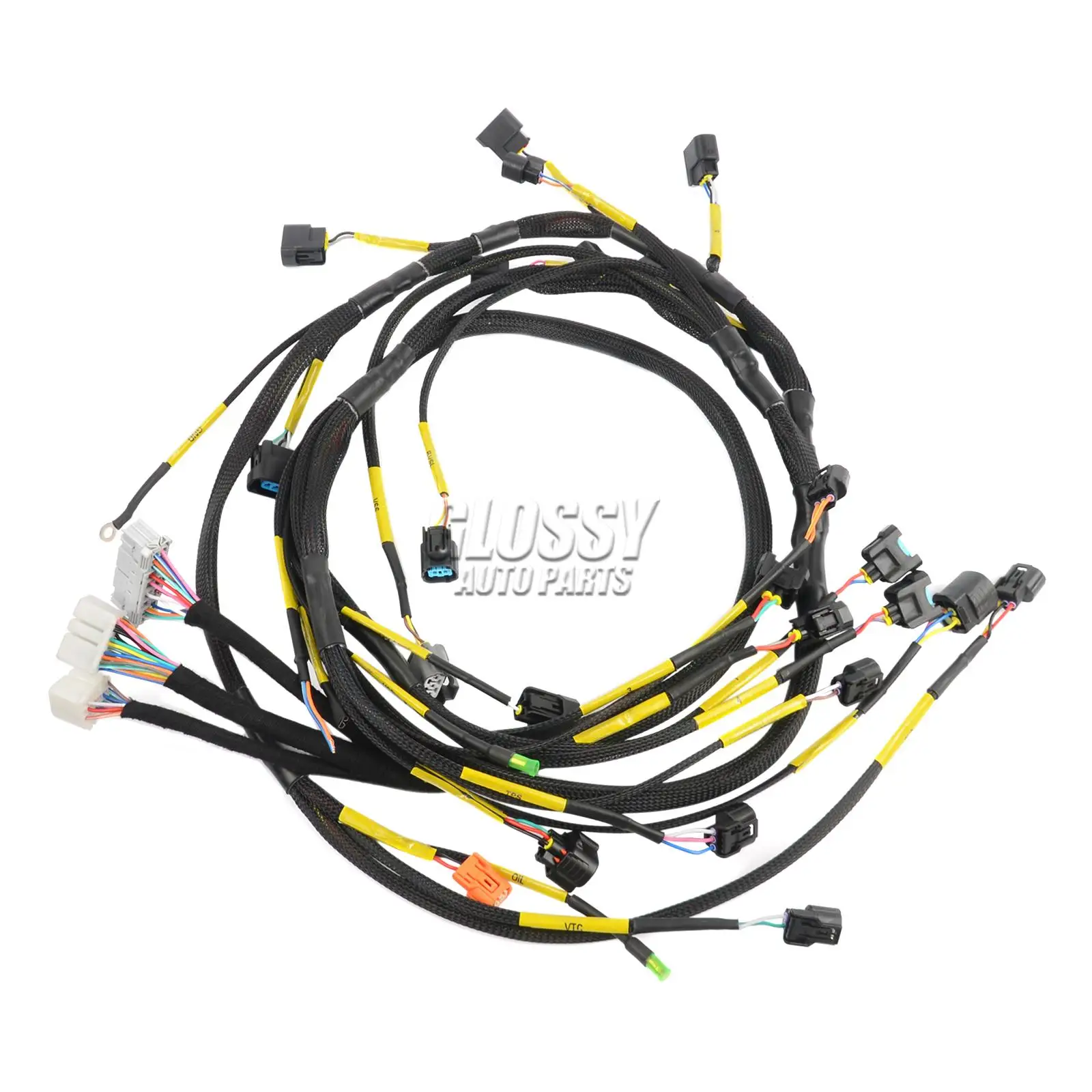 AP03 Tucked Engine Harness K20 K24 K-Series For Honda Acura K-Swap Integra CRX Civic EK EG
