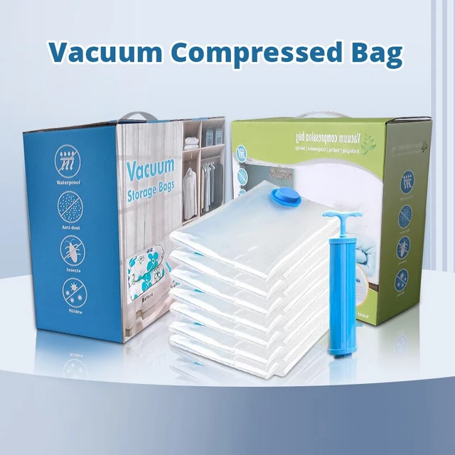 Roll Compression Vacuum Storage  Vacuum Storage Bags Suitcases - Vacuum  Travel Bag - Aliexpress
