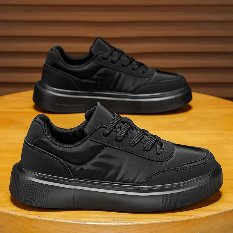 Men's Durable Outdoor Sneakers - All-Weather Cushioning with Lace-Up Design, Available in Two Colors, Low-Top Urban and Lightweight Hiking Shoes, Suitable for Everyday Wear, Travel, and Year-Round Use - Sturdy and Durable Casual Shoes, Stylish Appearance, a Favorite among Outdoor Enthusiasts