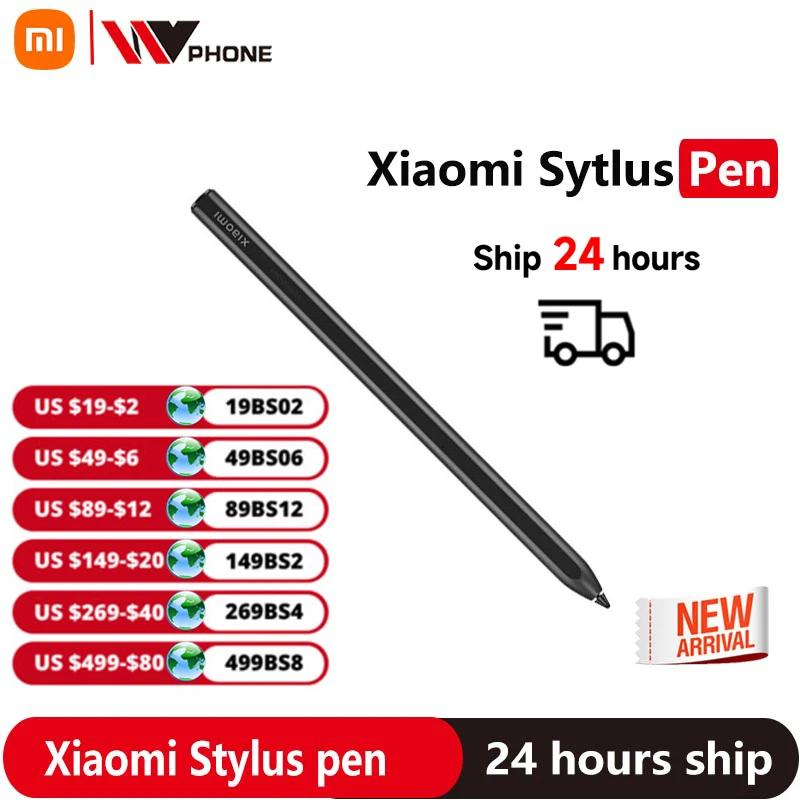 Xiaomi Stylus Pen For Xiaomi Mi Pad 5 18min Fully Charged 240Hz Draw Writing Screenshot 152mm Tablet Screen Touch Smart Pen