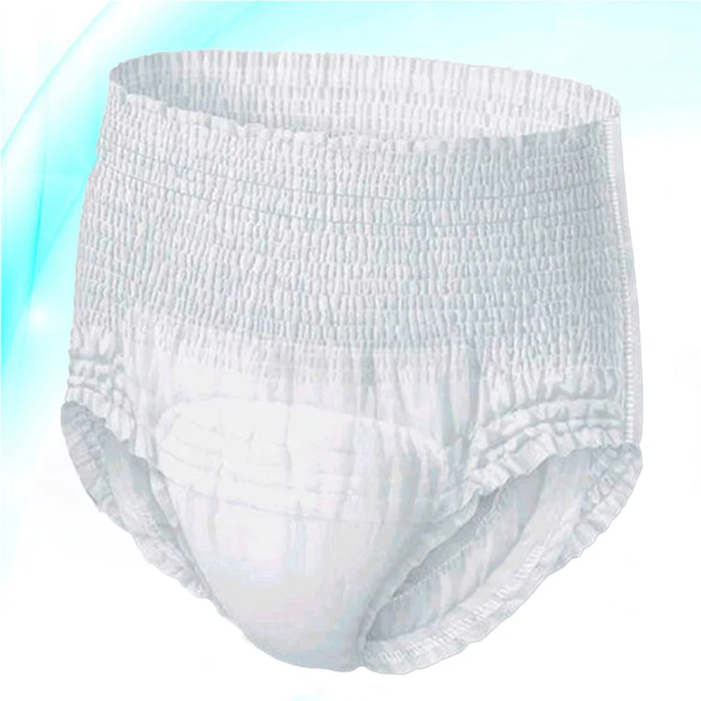 20pcs Adult Diaper Protective Incontinence Underwear Disposable Pants for Men Women Size L the old diaper 5