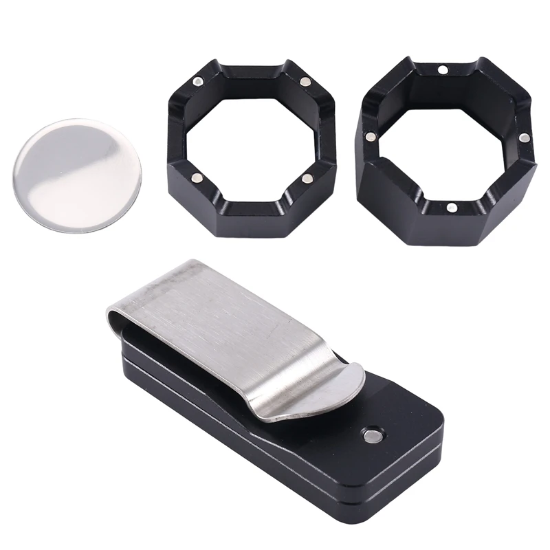 

Billiard Chalk Case Lightweight Magnetic Wear Resistance Octagon Pool Cue Chalk Clip Billiard Accessories