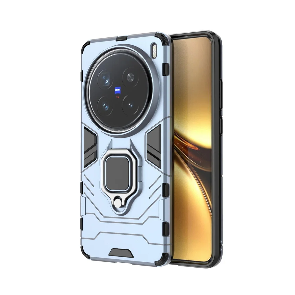 Hybrid Armor Holder Case with Kickstand and Protective Cover