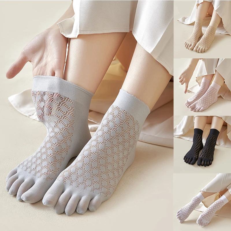 Five Finger Socks For Women Indoor Ankle Foot Socks Hosiery Short Socks  Thin Calcetines Meias Femininas Calcetines De Suelo ??